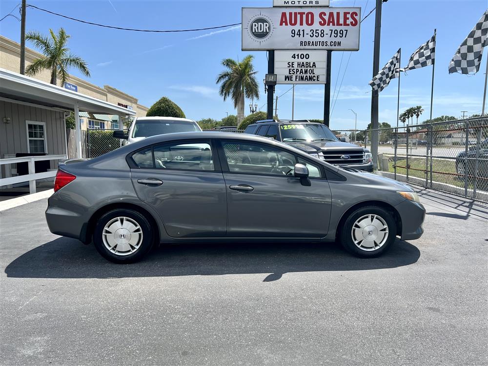 2012 HONDA CIVIC HF 82K MILES.